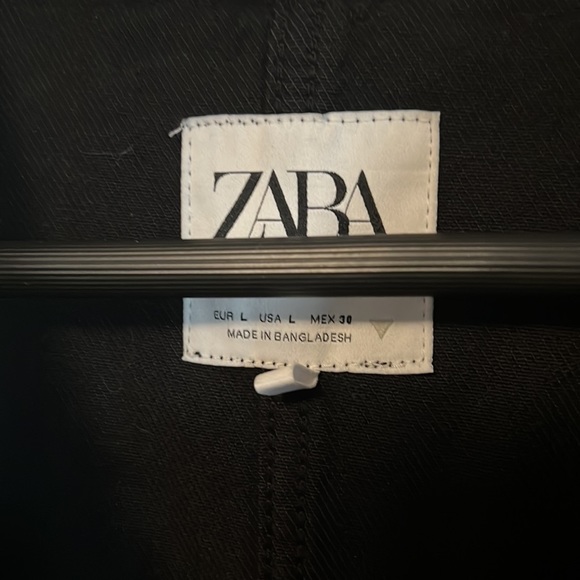 Zara black utility jacket - Picture 2 of 5